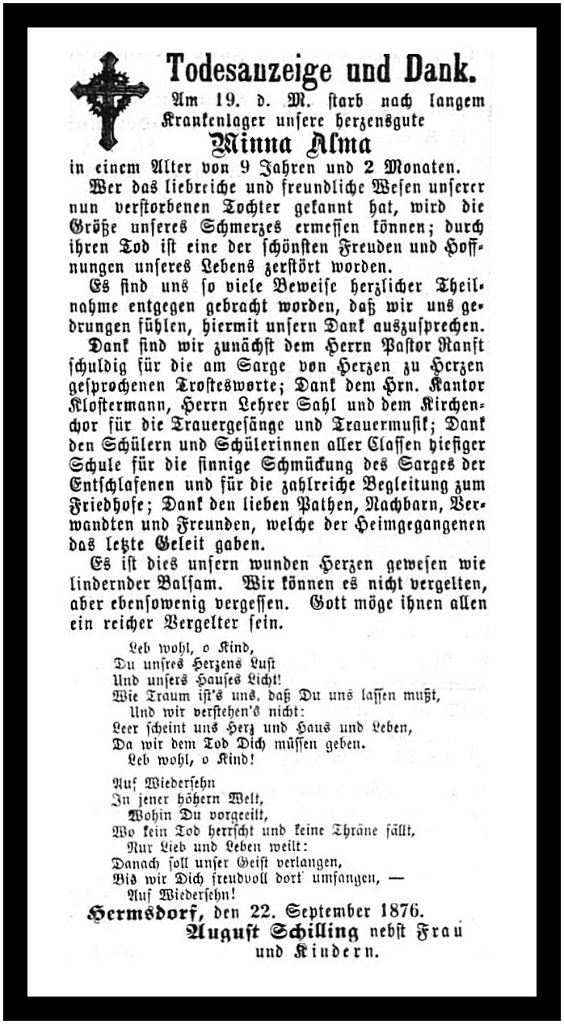 1875-09-22 Hdf Trauer Schilling